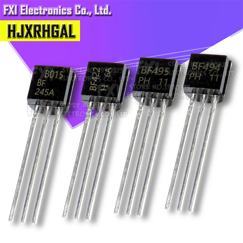 10PCS BF245A BF245 TO-92 TO92 Transistor BF422 BF423 BF494 BF495 new original