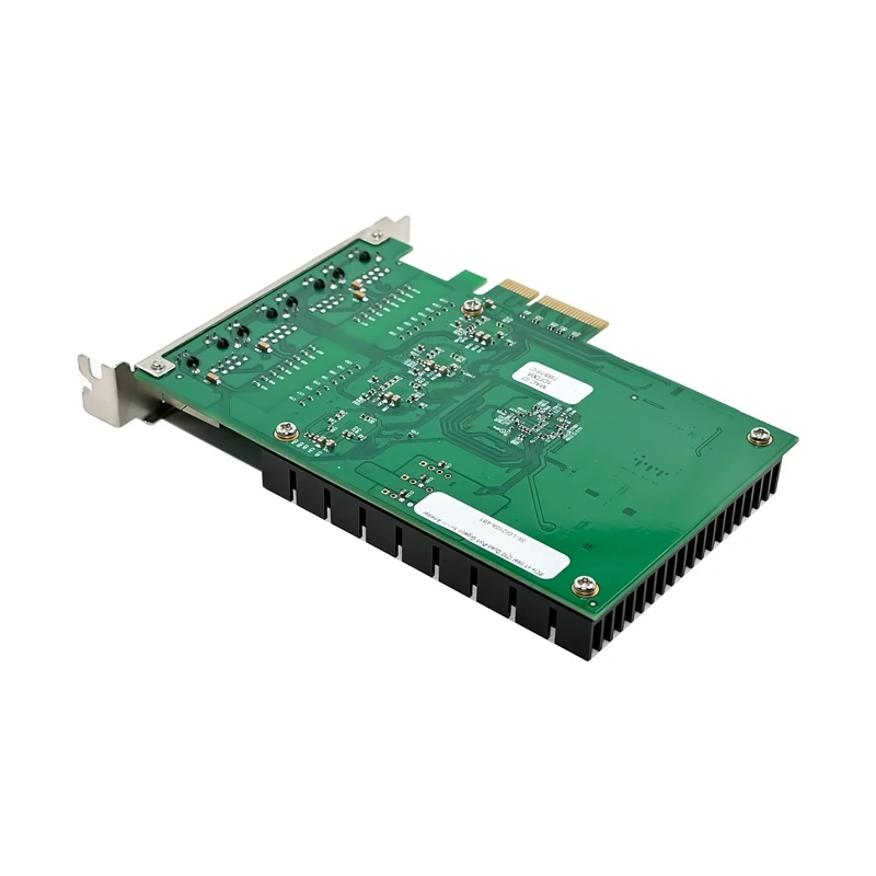 1Set PCI-E X4 Gigabit 4-Port Server Network Card Server NIC I210-T4 RJ45 Ethernet Network Card Green