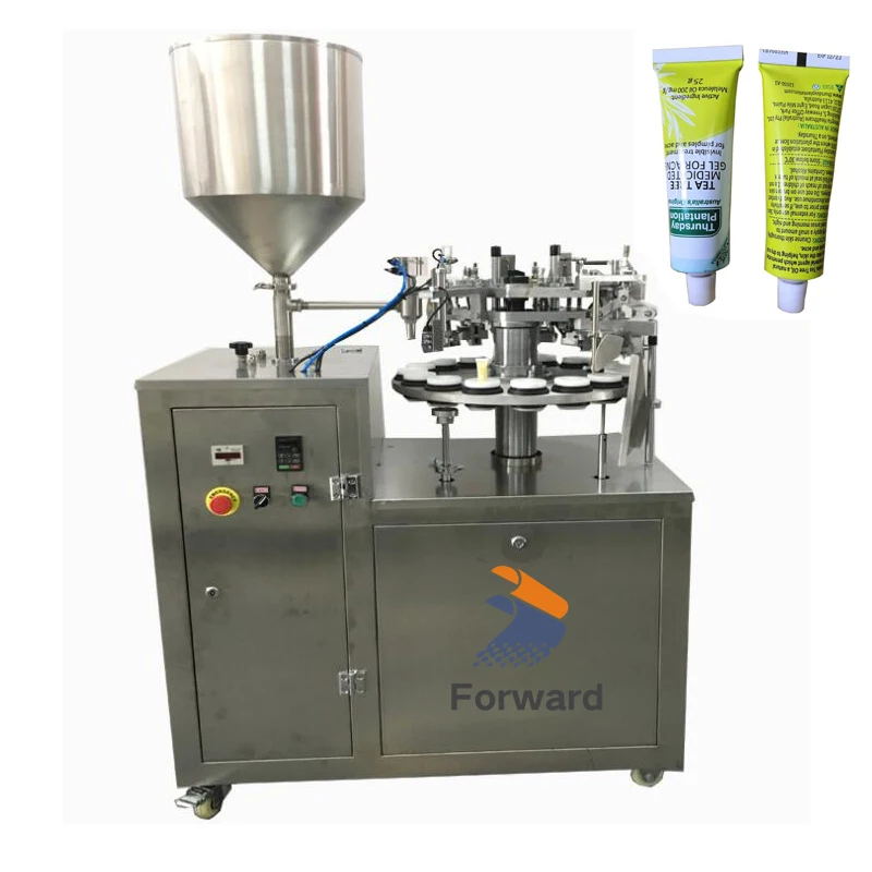 Factory direct sale Collapsible Folding Aluminum Tube Filling Sealing Crimping Machine