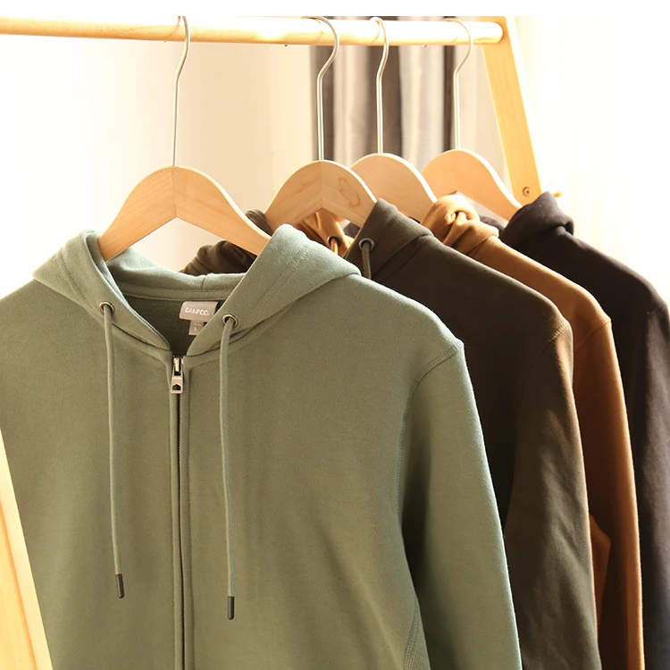 

Классический мужской хлопковый кардиган с капюшоном, повседневная спортивная куртка в городском стиле, свободный крой, молодежный дизайн с молнией