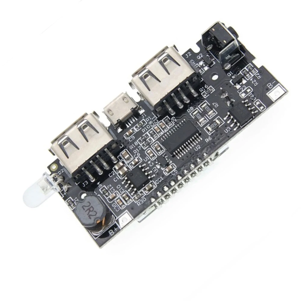 Mobile Power Bank Core PCB with Dual USB Charging Interface 5V 2.1A and 5V 1A for Integrated For Battery Pack Solutions