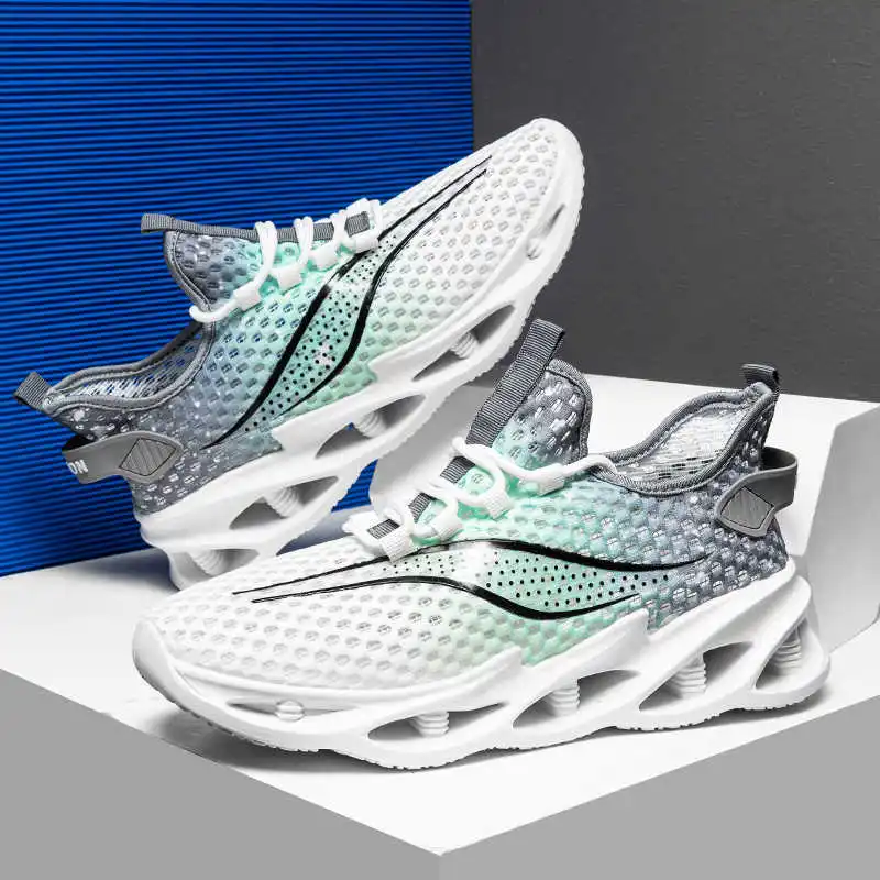 With Holes Increases Height White Skateboarding Purple Sneakers Men Brand Man Shoes Sports 2025 High Grade Novelty Seasonal