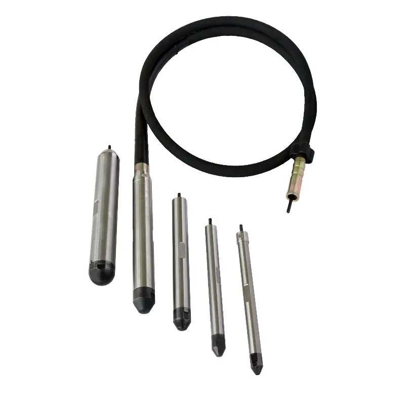 Electric Concrete Vibrator Flexible Shaft & Poker | Screw Coupling