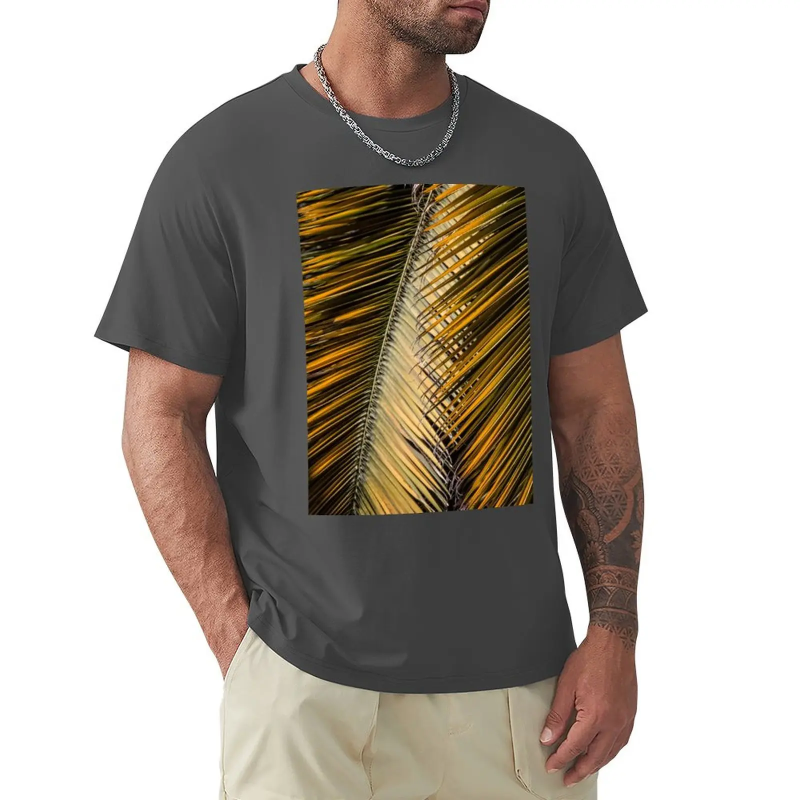 

Palm Leaves T-Shirt kawaii clothes quick drying customizeds mens graphic t-shirts funny