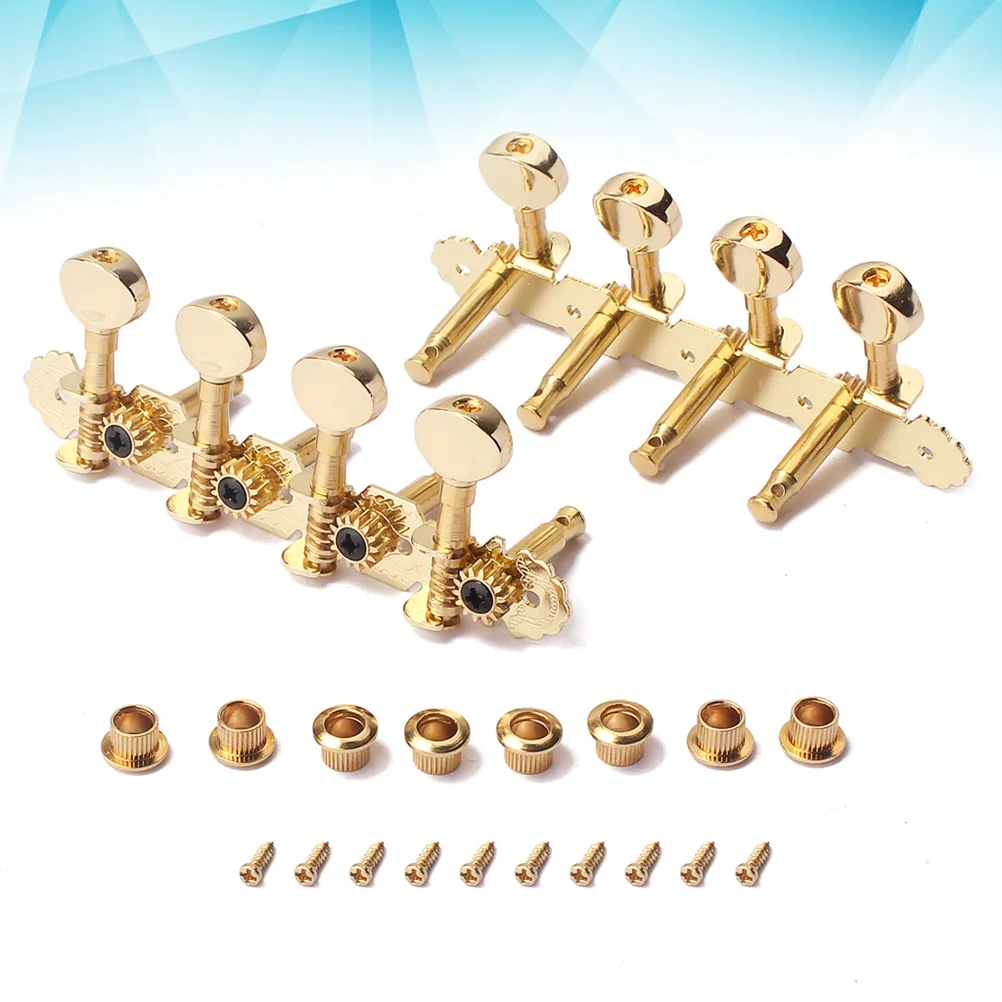 

Mandolin String Tuner Set 4L4R Guitar Machine Heads 25Mm Spacing Metal Body For Mandolin 8-String Guitar Parts