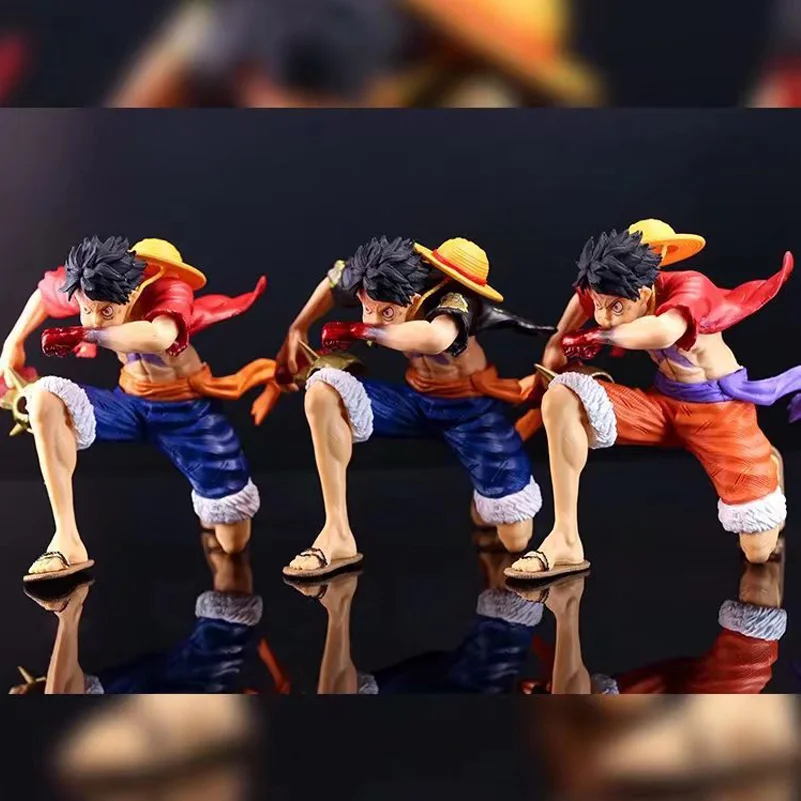 12 см аниме One Piece Luffy Модель Статуэтка из ПВХ экшн-модель персонажа игрушка подарок коллекционные предметы