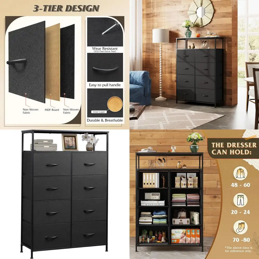 

Решения для хранения вещей в спальне: открытые полки, высокие выдвижные ящики, тканевые контейнеры, комоды и шкафы для жилых помещений и прихожих