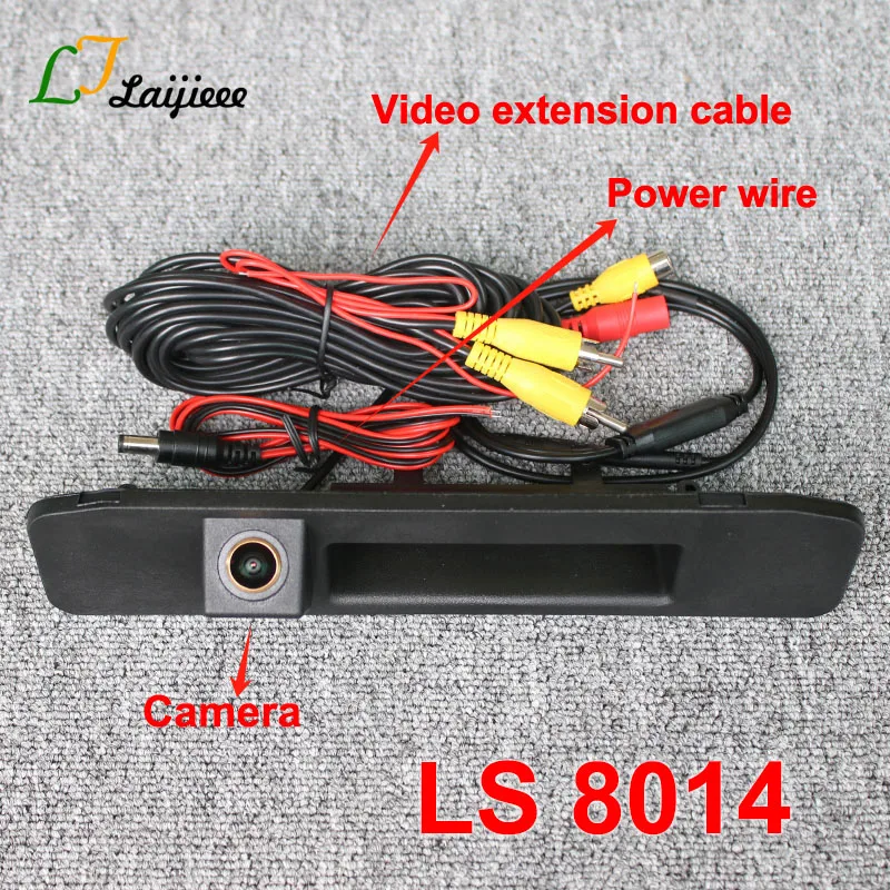 Plug and Play Backup Reverse Camera for Mercedes Benz C/E/CLS/S/G NTG 5.5 , 720P AHD Color Night Vision, OEM Screen Compatible