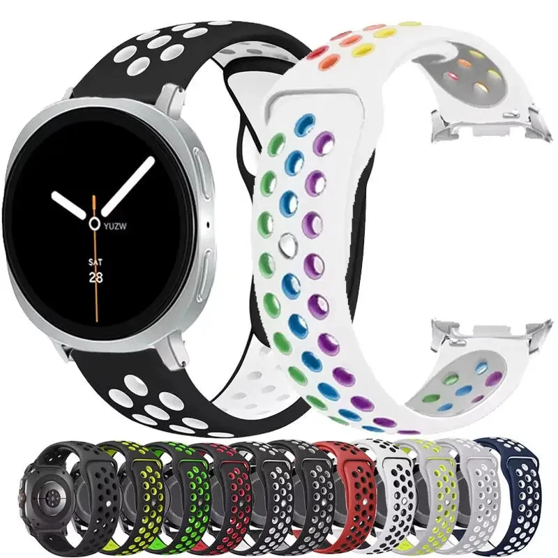 Bracelets de Sport pour Samsung Galaxy Watch 8, bracelet de montre classique réglable en Silicone pour Galaxy Watch 8, 40mm/44mm, accessoires