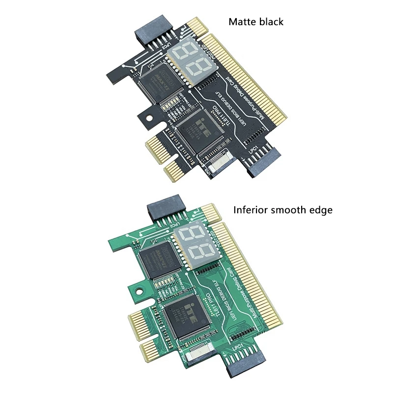 TL611 PRO Diagnostic Card, Pcie Diagnostic Card for Desktop Pci Motherboards for Desktops and Laptops(Black)