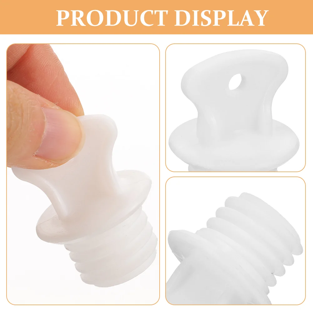 2 Pcs Hot Water Bottle Lid Sacks Plug Stoppers for Bag Replacement Small Bottles Women Rubber Leakproof Miss