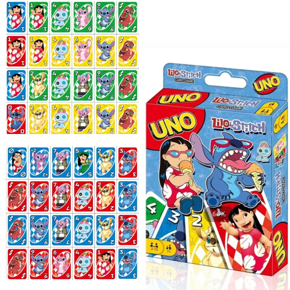 UNO Sanrio Matching Card Game Tom And Jerry Multiplayer Family Party Boardgame Funny Friends Entertainment Poker