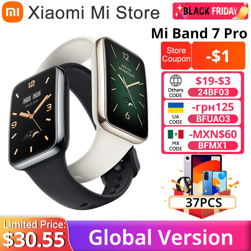 Global Version Xiaomi Mi Band 7 Pro Smart Bracelet 1.64