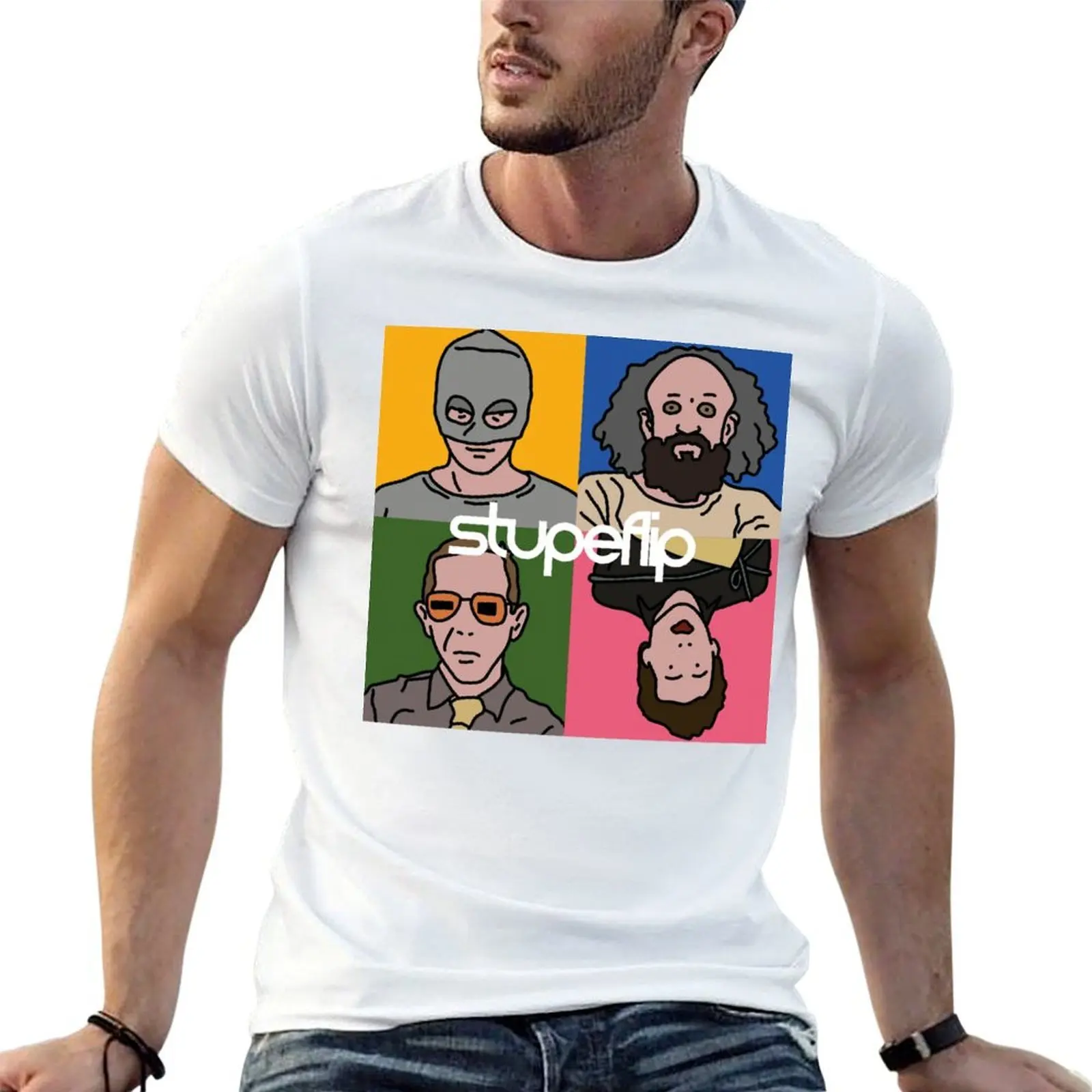 Stupeflip T-Shirt cotton man t-shirts graphic t shirts shirts men