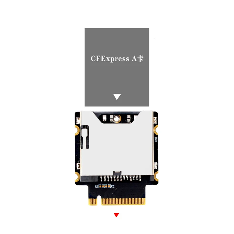 

NVME M-Key M.2 PCIE 4.0 3.0 to CFexpress Type-A/Type-B Card Reader High Speed SSD Expansion Board Adapter for PC Ultrabook