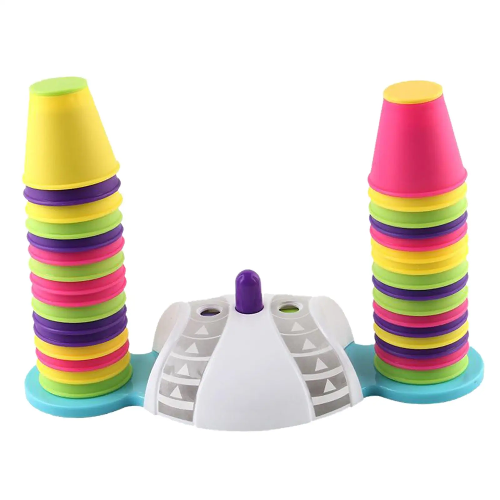 Rainbow Stacking Cups Cup Developmental Educational Toys Game Present