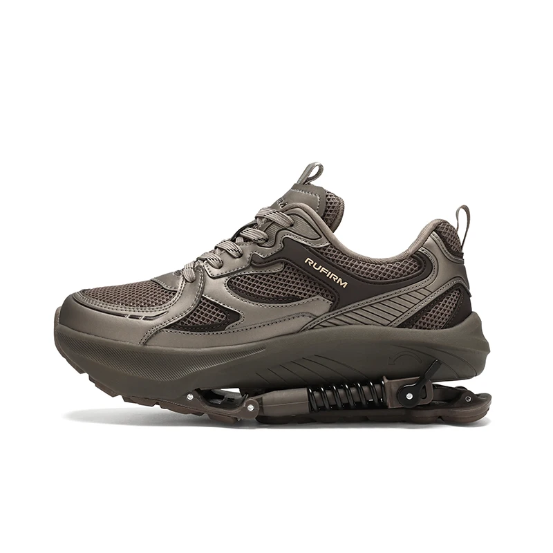 

Черные технологические кроссовки для бега, механические кроссовки для защиты колен и лодыжек, марафонские кроссовки