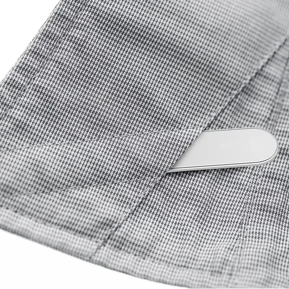 6 шт., новый магнитный воротник из нержавеющей стали с коробкой, вставки для рубашки, жесткие вставки, поддержка воротника для деловых мужчин