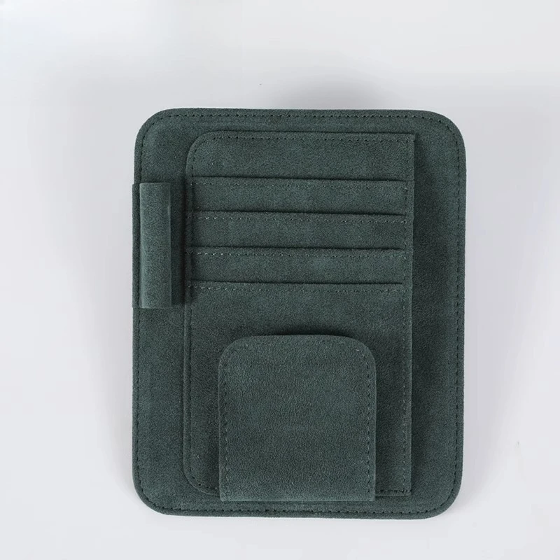 

Car visor card bag, multi-function storage, glasses clip