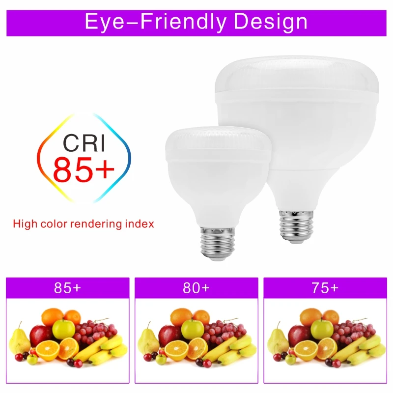 E27 LED Bulb 20W 30W 40W 50W 60W Lampada LED Light 220V No Flicker LED Table Lamp Bombilla Spotlight Lighting Ampoule Blub