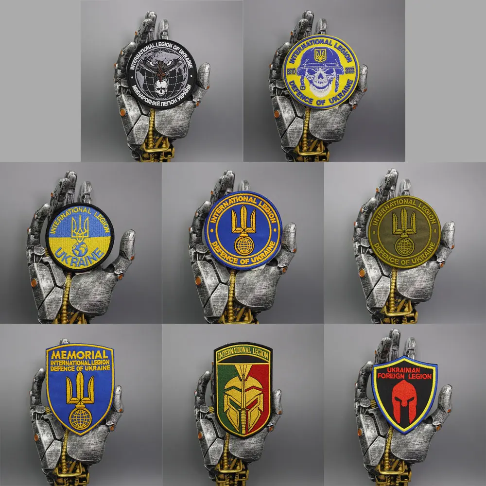 нт jazzціональ Heikanгіон орони Украни, patchs de broderie exquis et de haute qualité