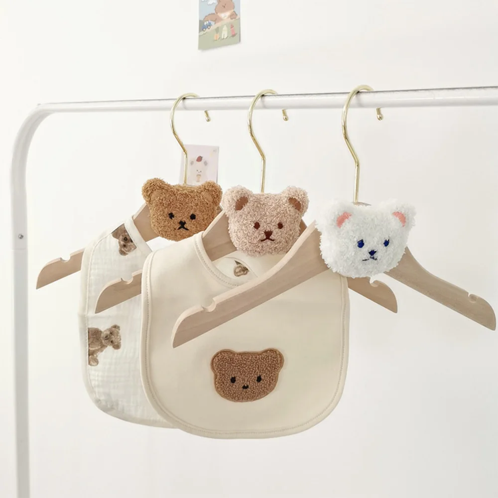 Baby Wooden Clothes Hanger DIY Creative Room Decoration Kids Clothes Drying Storage Children\'s Organizer Clothing Cartoon Hanger