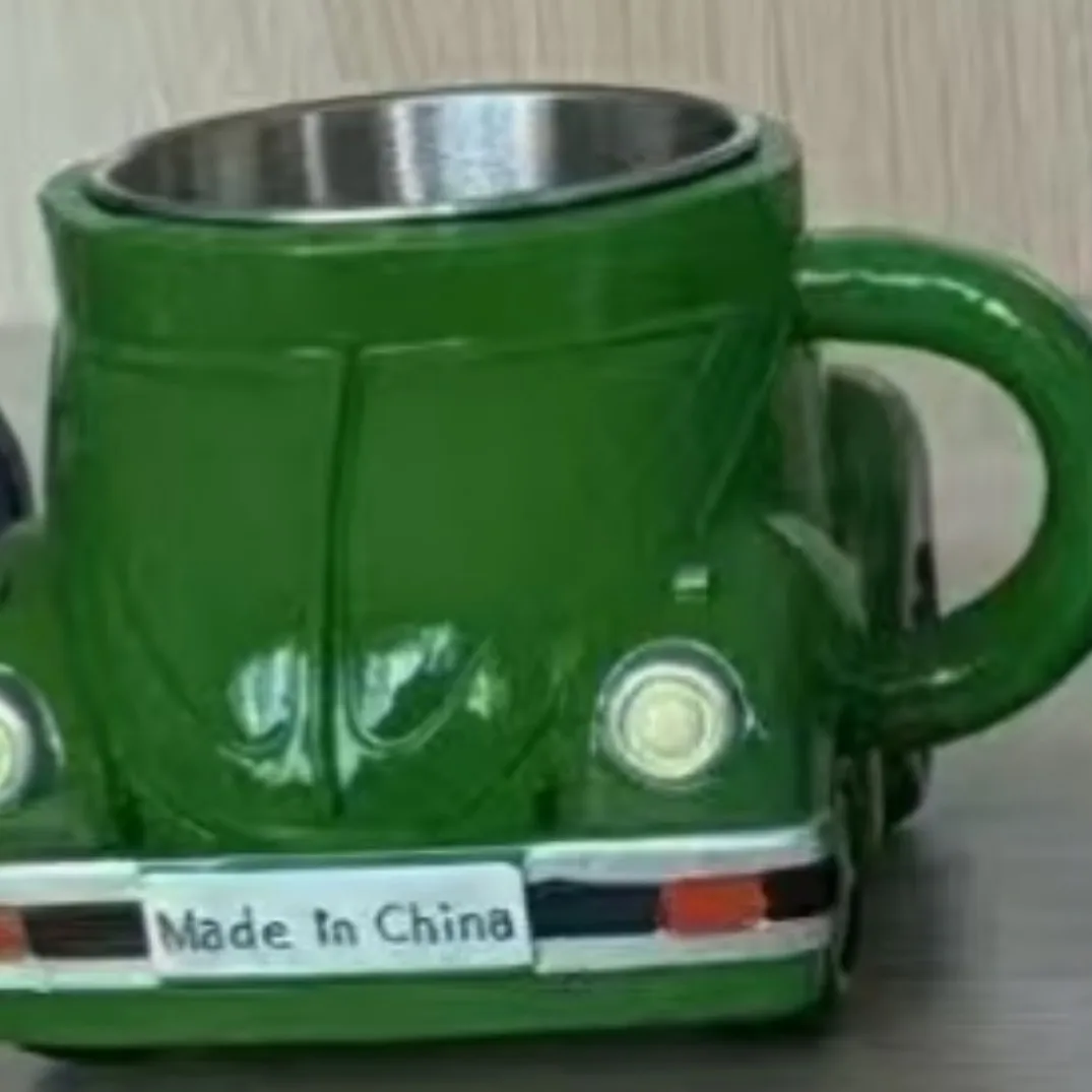 Nieuwe kevervormige koffiemok koffieliefhebber cadeau