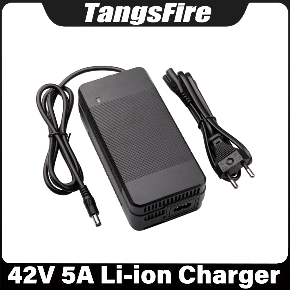 42V 5A Smart Lithium Battery Charger Input 100-240V 10Series For 36V polymer Li-ion Battery Charger DC High Quality Connector