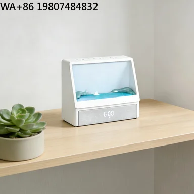 Infrared Remote Control Sunrise Simulation Lamp White Noise Bluetooth Speaker Sunset Sleep Mode Multi-purpose Gift Bedside Light