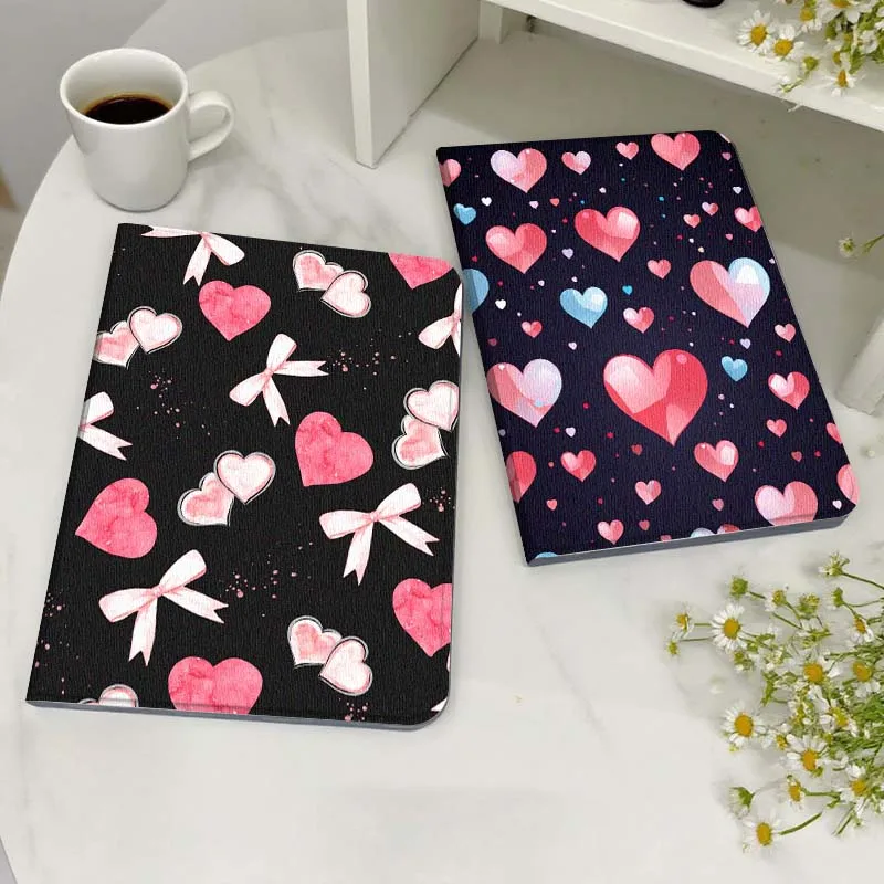 

Love bow design pattern For Legion Xiaoxin Pad Y700 K10 M10 P11 K11 Pro Plus 10.6 11.5 Inch 2021 2023 2025 Tablet Case