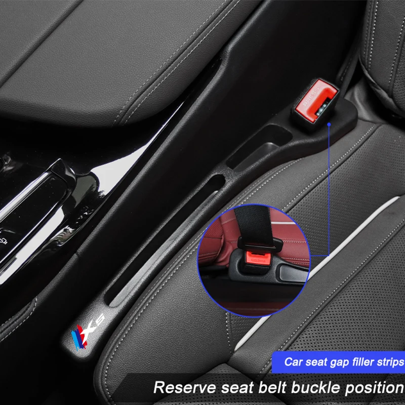 Car Seat Gap Filling Side Seam Plug Leak-proof Strip for BMW E90 E92 E60 E61 E65 F01 F02 F10 F30 F48 G30 G38 X1 X2 X3 X4 X5 M