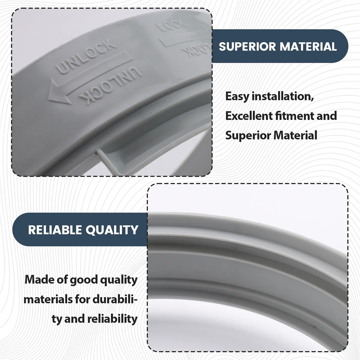 

BTCL Portable Air Conditioner Exhaust Hose Coupler Window Adapter A/C Unit Tube Connector Parts & Accessories Round