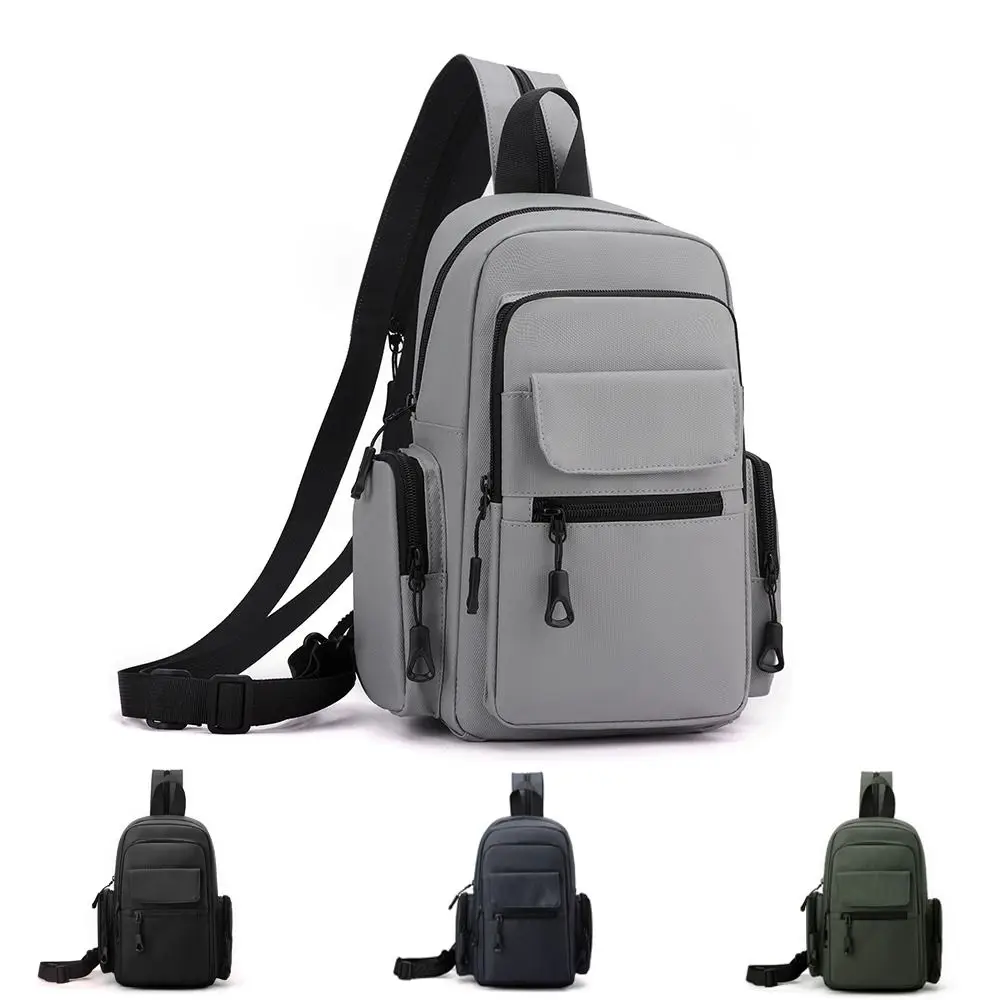 

Lightweight Multifunctional Chest Bag Multi Pocket Waterproof Sport Pouch Small Size Mini Backpack