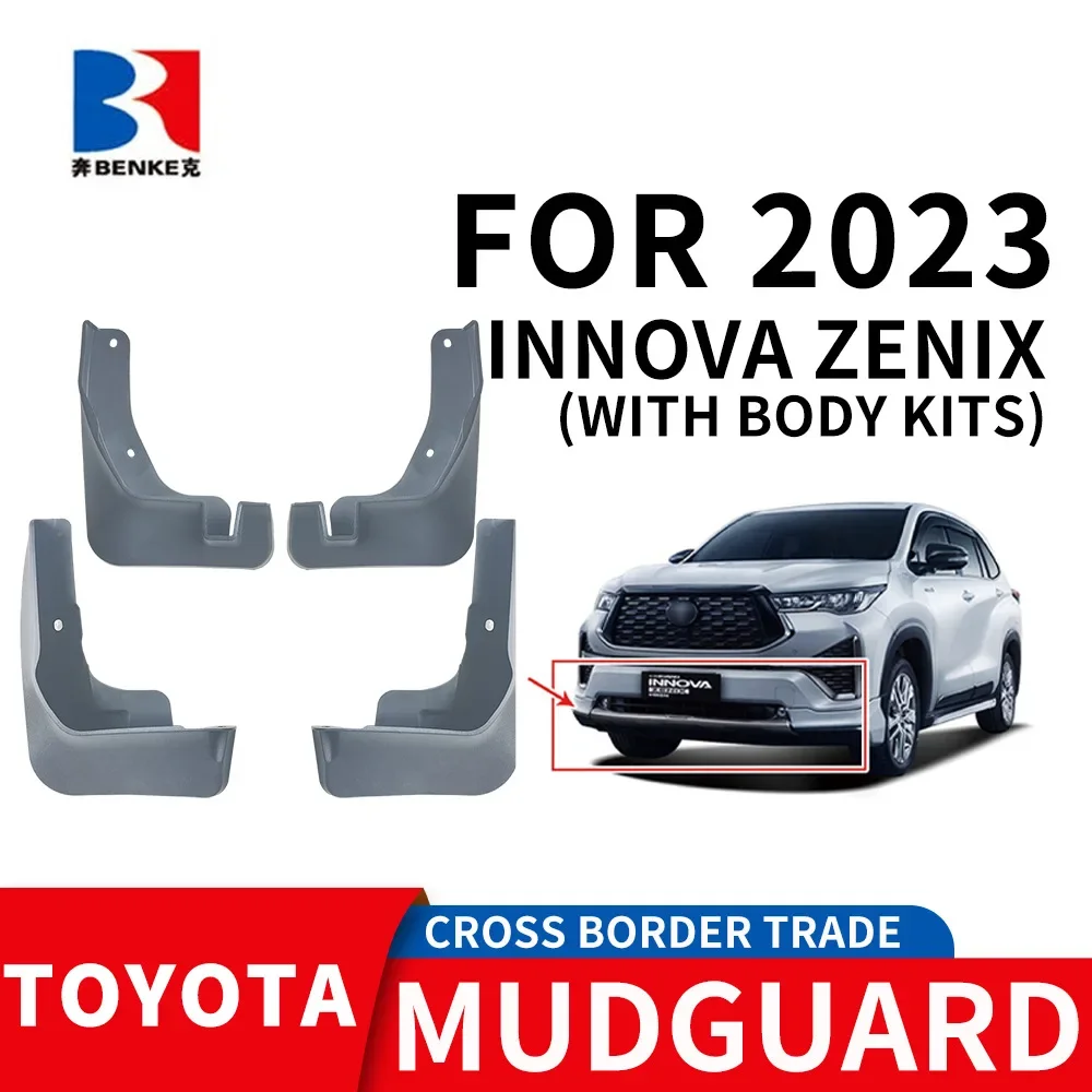 Suitable for 2023INNOVA ZENIX (WITH BODY KITS) PP soft rubber fender