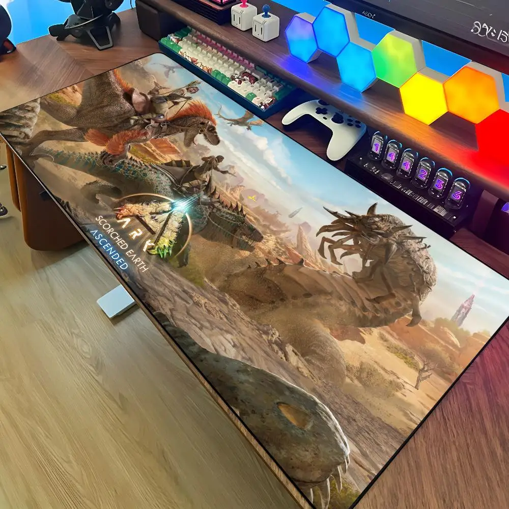 Ark Survival Evolved Mouse Pad Large Rubber Tablepad PC Game Mousepad Laptop Desk Pad XXL Non-slip Computer Keyboard Mouse Mat