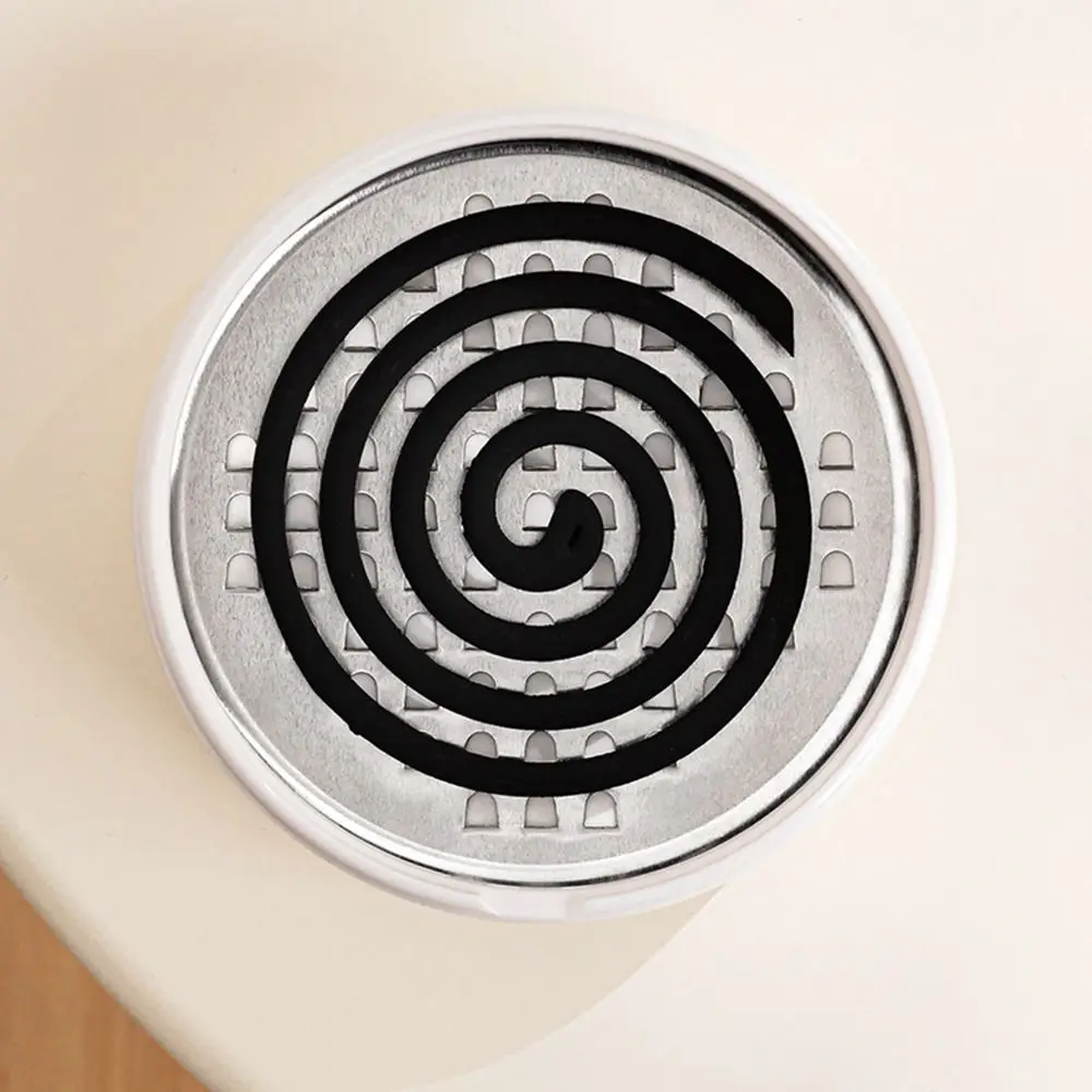With Tray Mosquito Coil Holder Useful Anti-Mosquito Mosquito Repellent Safe Design Sandalwood Incense Burner