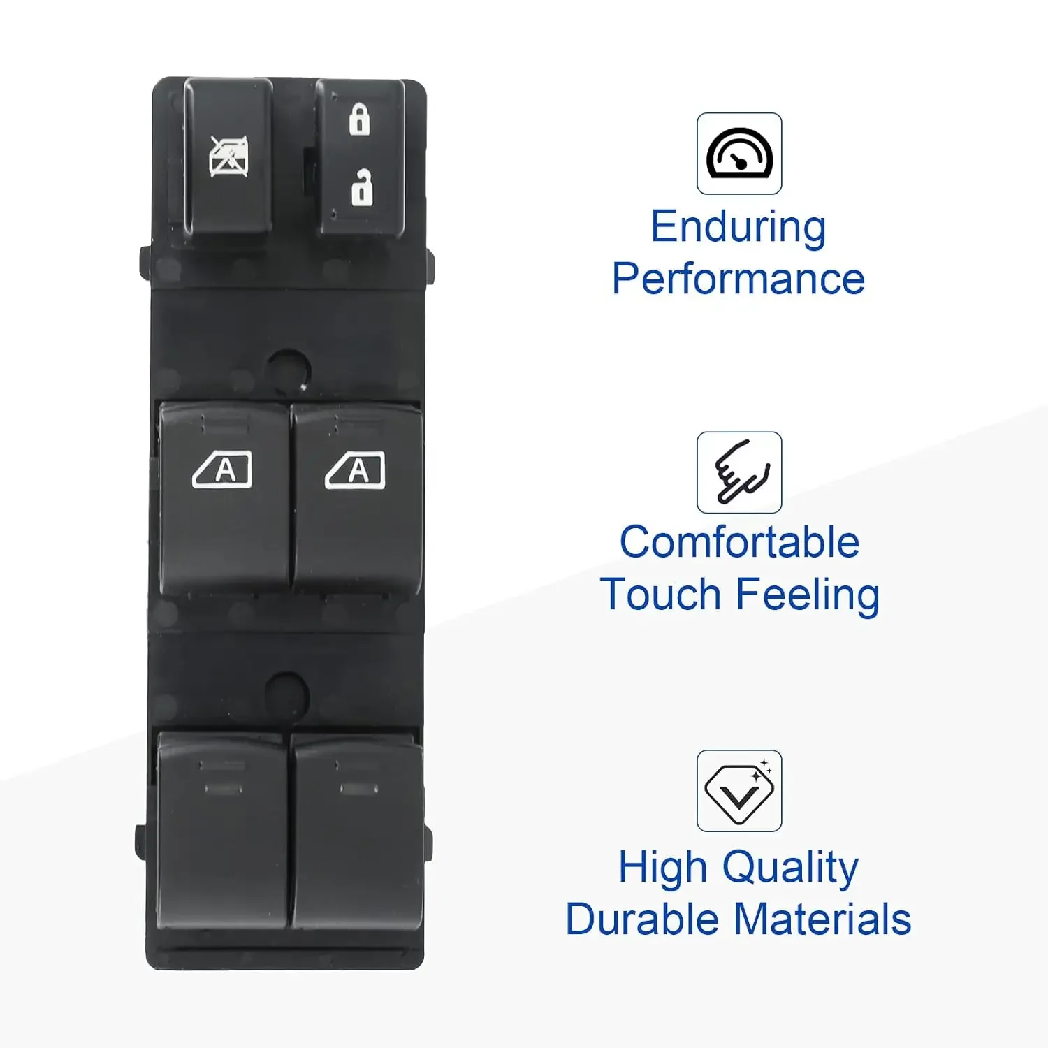 Electric window main switch suitable for Nissan OEM replacement # 25401ZN50C driver's side