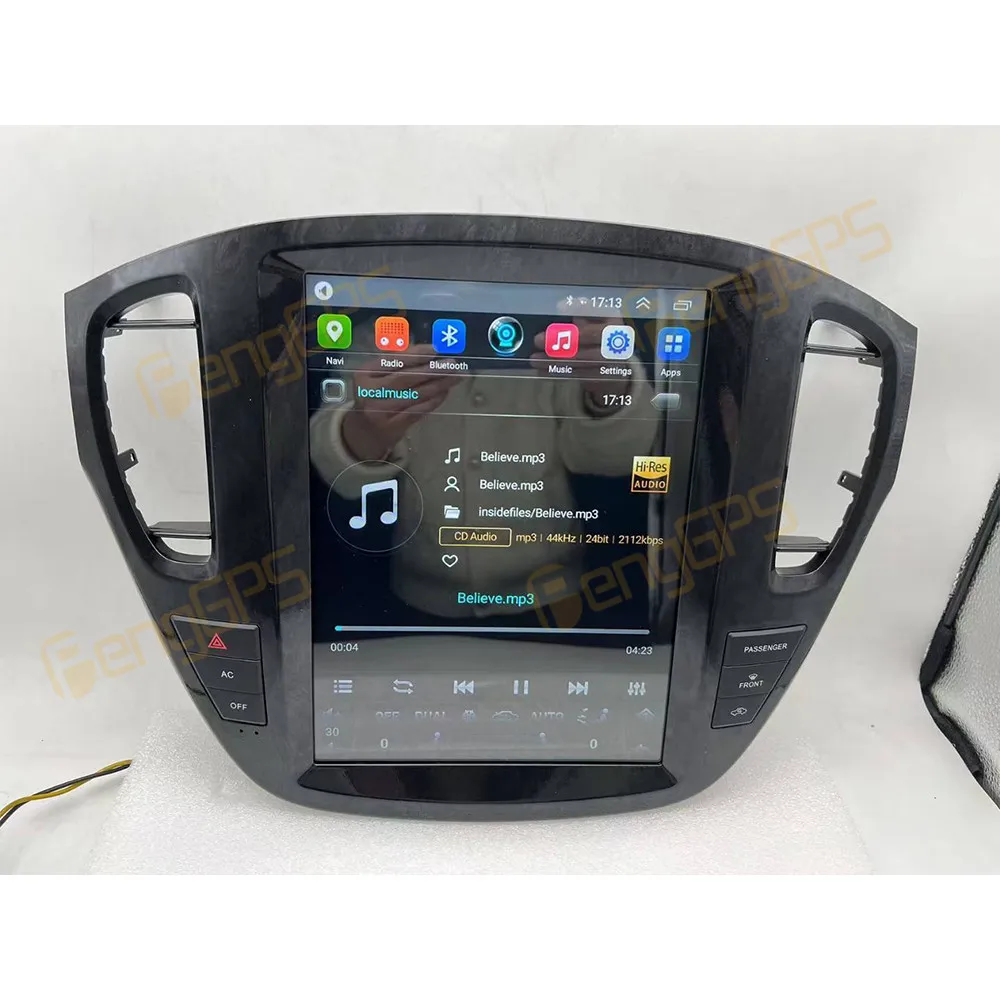 10.25 Inch Android 13 Car Radio CarPlay For Toyota Highlander 2001-2007 Touch Screen Multimedia Player GPS Navigation Head Unit