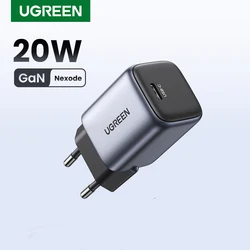 UGREEN 20W GaN ładowarka PD szybka ładowarka USB typu C USB PD 3.0 QC 3.0 szybkie ładowanie dla iPhone 15 14 13 12 11 Pro Max