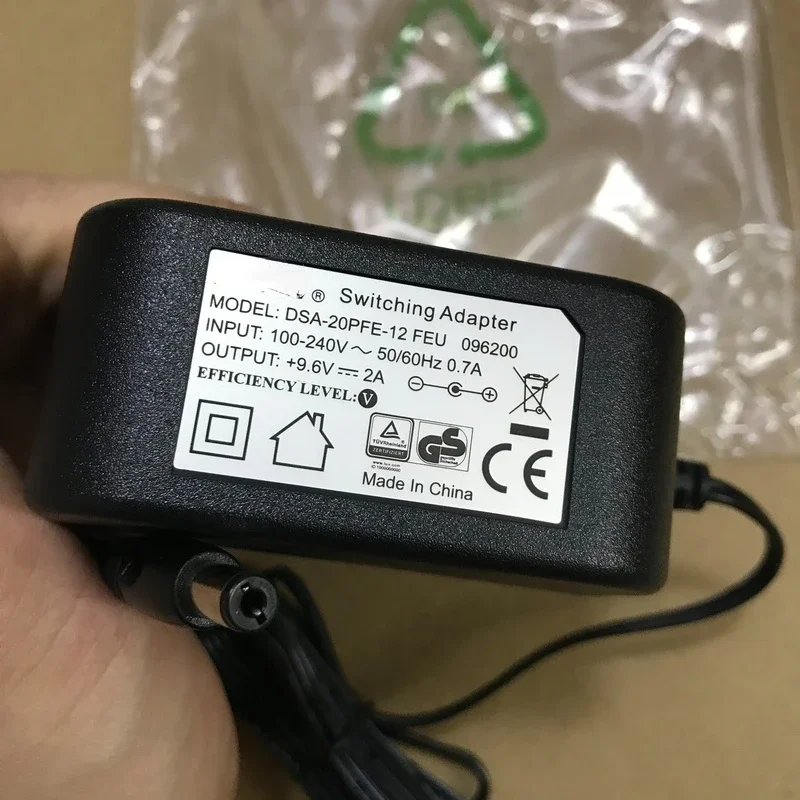 

DSA-20PFE-12 FEU 096200 DVE9.6V2A/9V2A/2.5A/3A Power Supply EU Plug for Alpha Robot Charger Power Cord Original Adapter