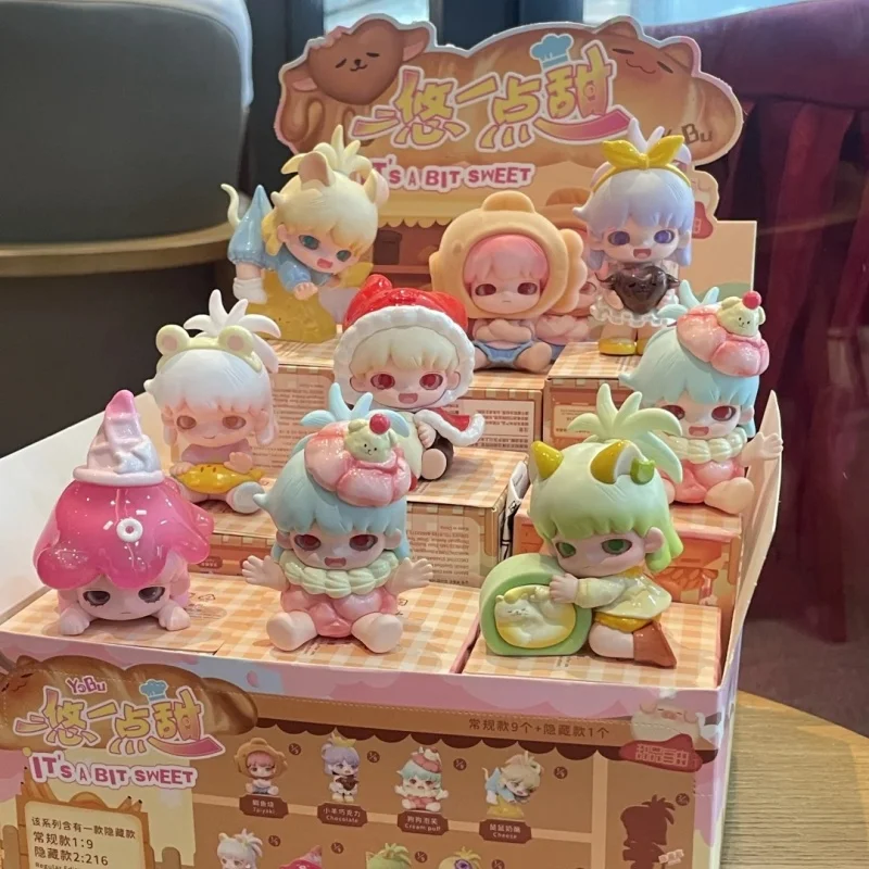 

Аутентичная слепая коробка Yobu A Little Sweet Series, модные настольные украшения, аксессуары, милые подарки ручной работы для девочек, лето 2023 г.