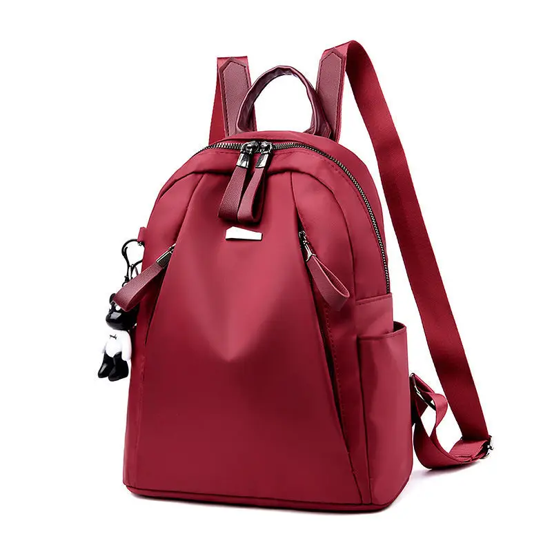 2024 New Trendy Korean Style Versatile Single Shoulder Crossbody Fashion Oxford Cloth Backpack For Women Ani
