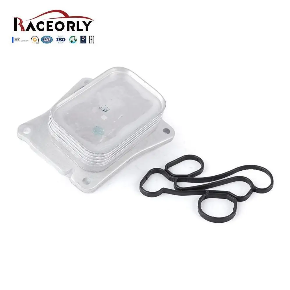 RACEORLY Engine Oil Cooler W/G For Mercedes W203 W204 W211 CL203 M271 2711880401