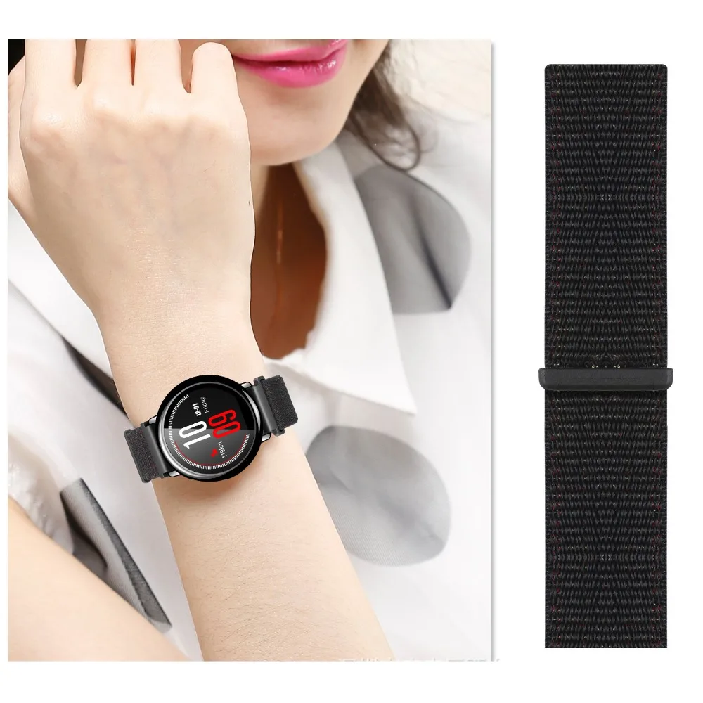 Нейлоновый ремешок для смарт-часов Garmin для Benz/SQ, женский браслет Vivoactive 3 vivomove HR, ремешок для наручных часов