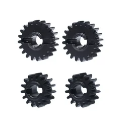 FCX24 15T/20T Metal Steel Portal Axle Gear Set ingranaggi in acciaio per 1/24 FMS FCX-24 Xiaoqi RC Crawler Car sostituzione parti di aggiornamento