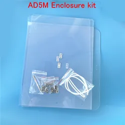 DIY AD5M Enclosure Panel Kit With Clear Acrylic Board 3mm For Flashforge Adventurer 5M 3D Printer