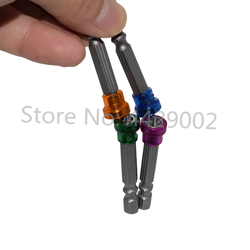 

4pcs 50mm Magnetic PH2 Phillips Screwdriver Bits Tool 1/4" Hex Shank Drywall Plasterboard Screw Driver Bit Set