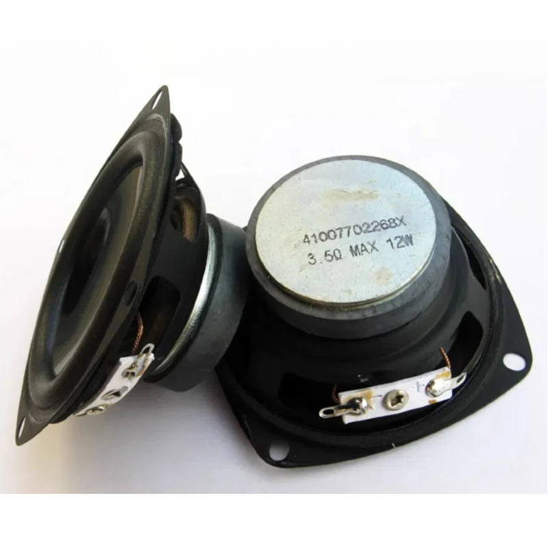 SOTAMIA 2개 3인치 풀레인지 라우드스피커 3.5옴 12W 팟 바텀 페이퍼 콘 폼 엣지 스피커 2.1 서브 박스 미드 트레블 스피커