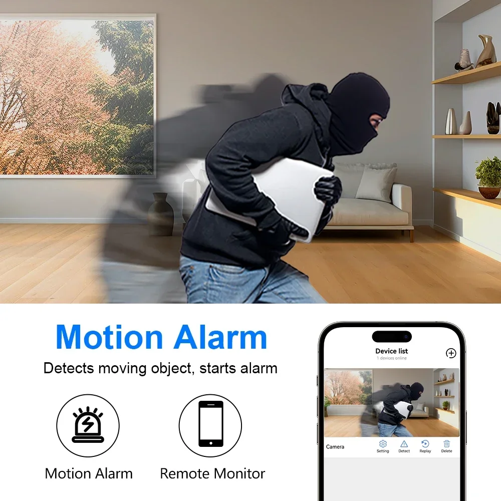 Wd19-ミニカメラ1080p HD,ワイヤレスリモコン,ビデオレコーダー,屋内マイクロ