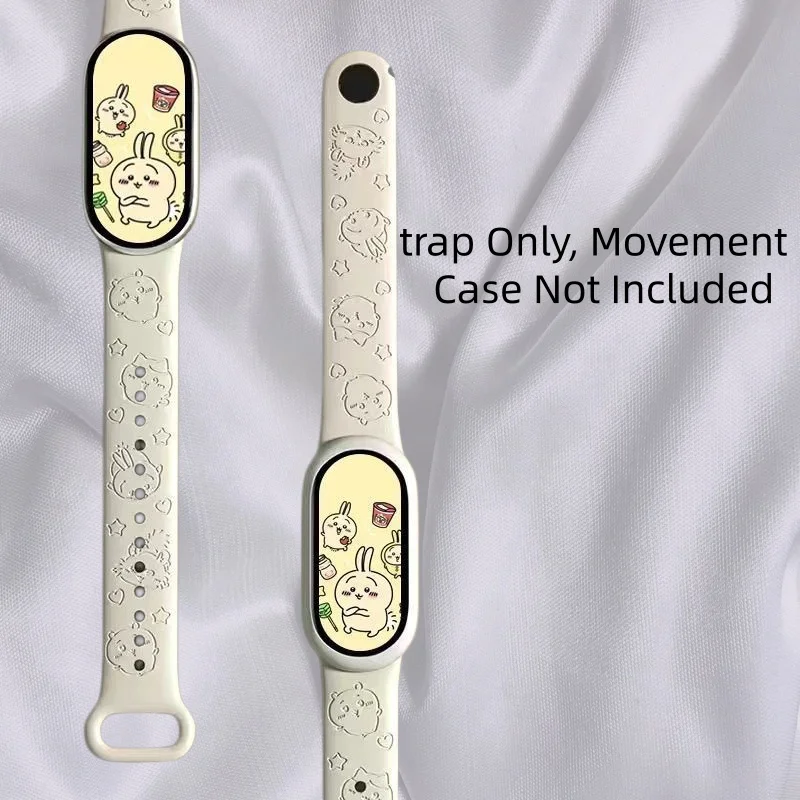 Chiikawa,portabl-In Stock cartoon Quick Release Strap for Xiaomi Mi Band 10 9 8 NFC Standard Version CompatibleVersion - view 2